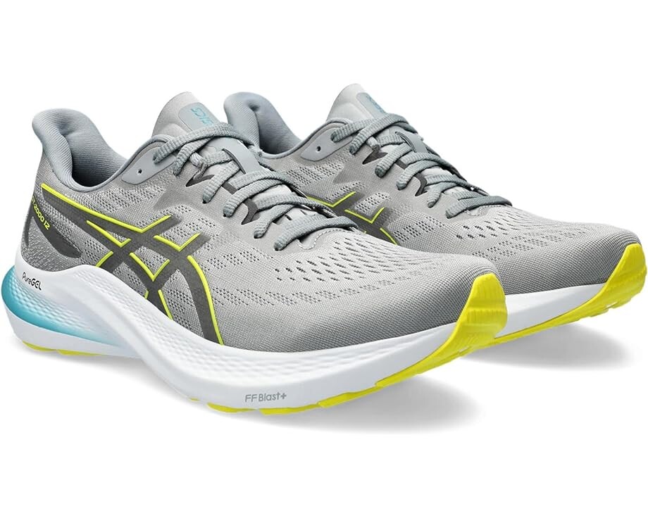 

Кроссовки ASICS GT-2000 12, цвет Sheet Rock/Bright Yellow