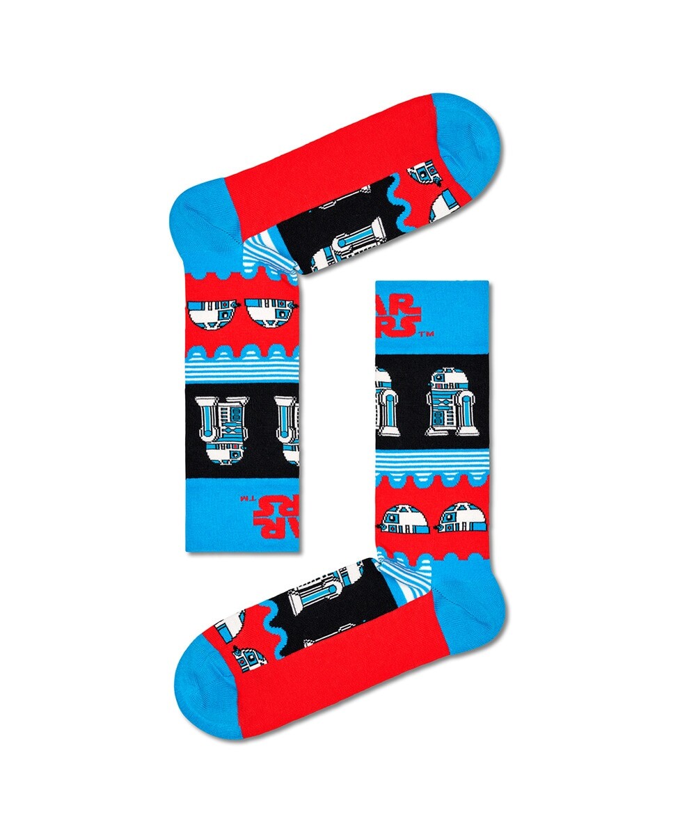

Короткие носки с принтом Happy Socks, красный