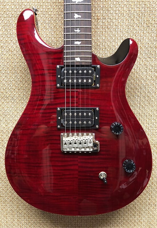 

Электрогитара PRS SE CE24 Electric Guitar, Black Cherry, Bolt-On, Maple Top & Neck, Mahogany, Bag
