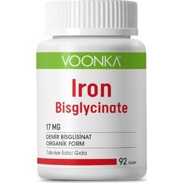 

Бисглигинат железа Voonka 92 таблетки