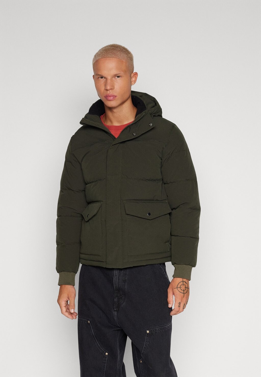 

Зимняя куртка JJDAVID PUFFER JACKET Jack & Jones, Канифоль