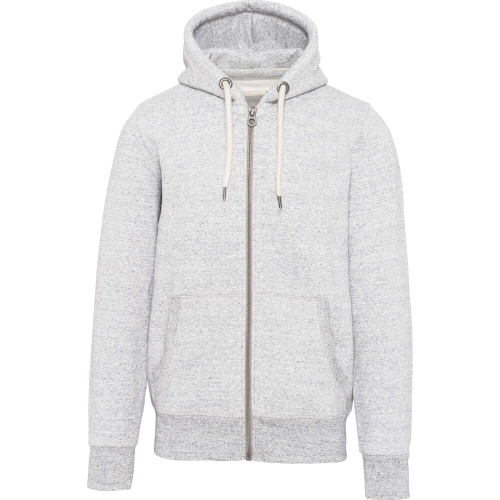 

Худи Kariban Zip-Up Vintage, серый