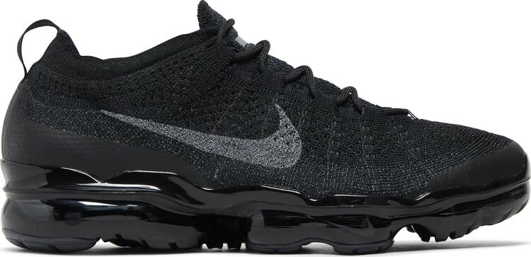 

Кроссовки Air VaporMax 2023 Flyknit 'Triple Black', черный