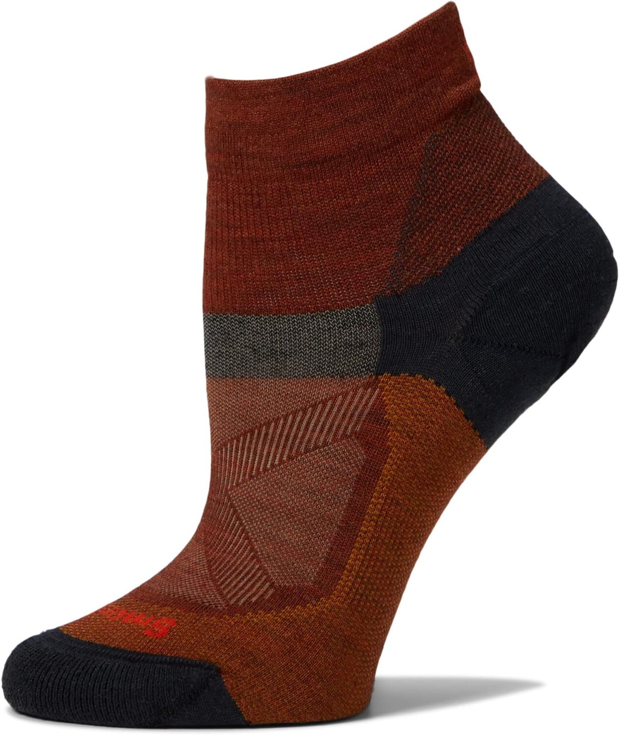 

Носки до щиколотки Bike Zero Cushion Smartwool, цвет Picante