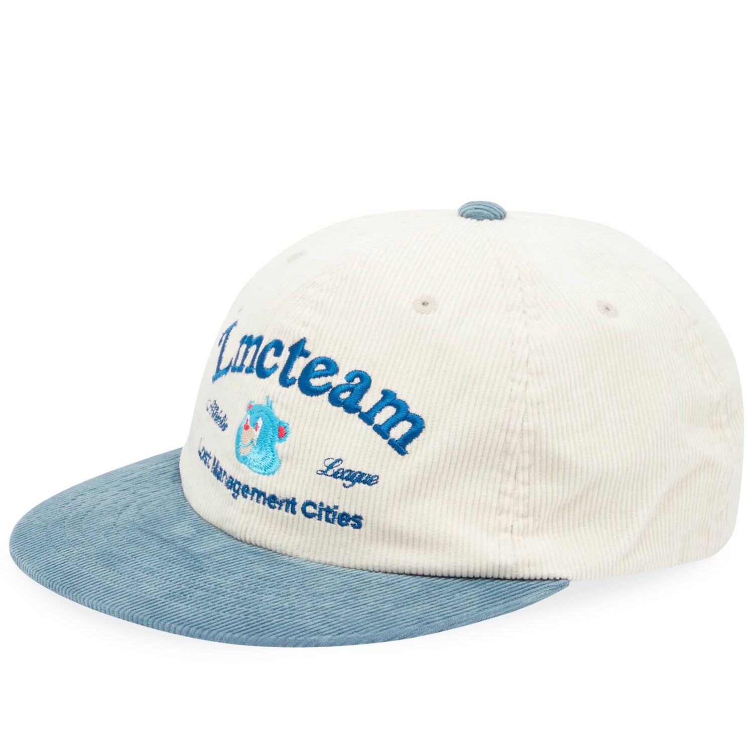 

Бейсболка Lmc Team Bear Corduroy 6 Panel, цвет Vintage Blue