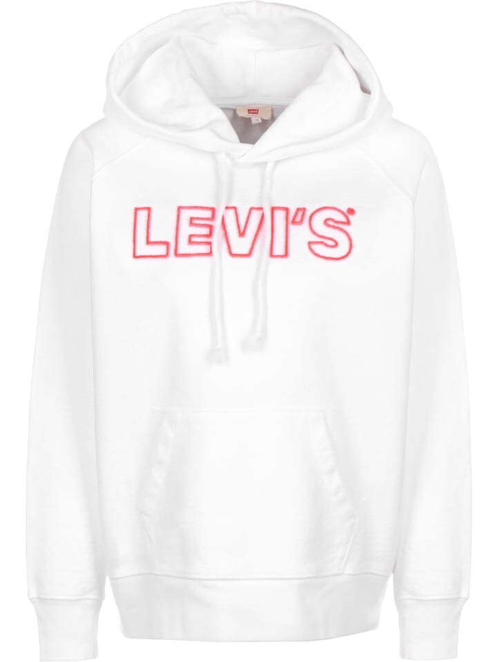 

Толстовка с капюшоном Levi´s, цвет neon logo white