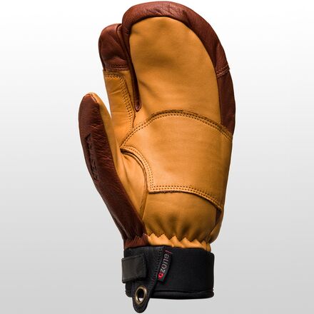 Перчатки для фрирайда CZone с тремя пальцами Hestra, цвет Cork/Brown