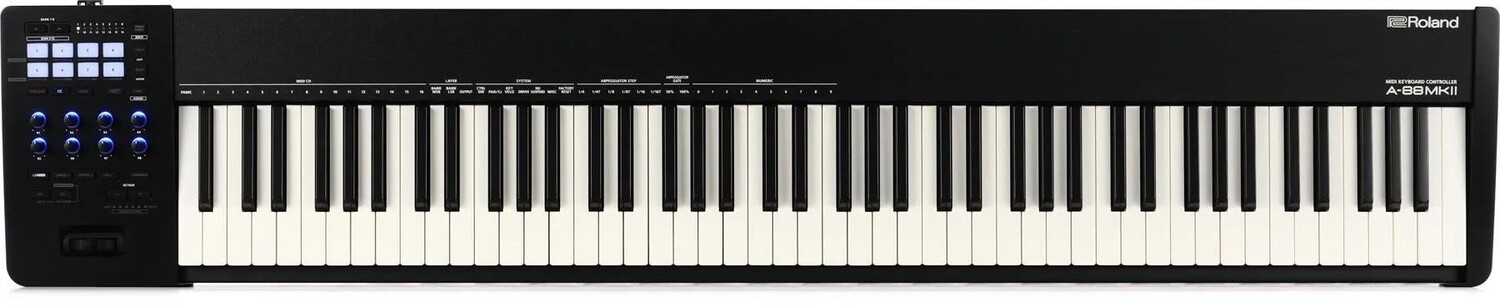 

Roland A-88 MKII 88-клавишная клавиатура-контроллер