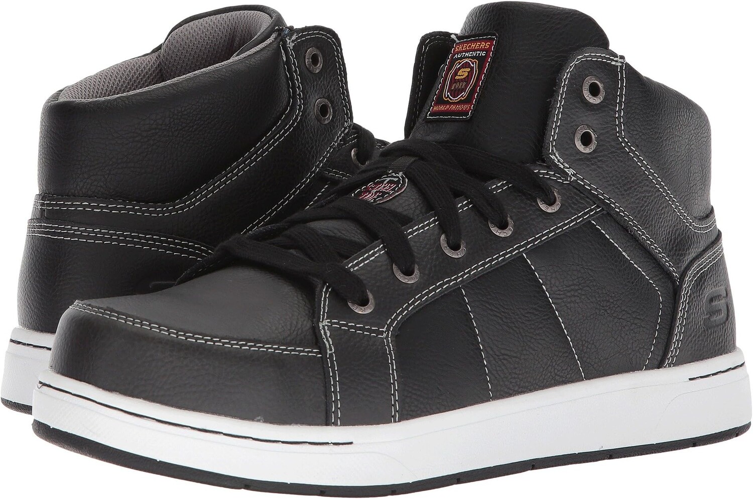 

Кроссовки Watab - Stirling Steel Toe SKECHERS Work, черный