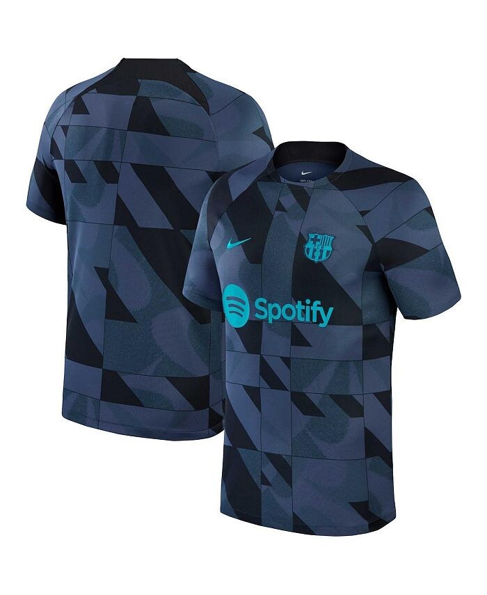 

Мужская предматчевая футболка Navy Barcelona 2023/24 Academy Pro Nike, синий