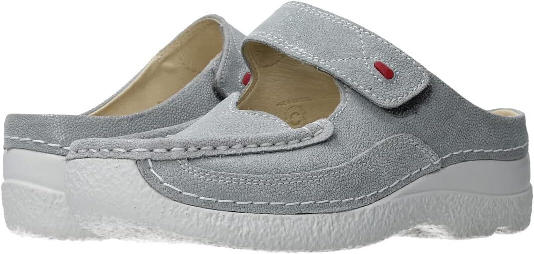 

Сабо Wolky Roll Slipper, цвет Light Grey Caviar