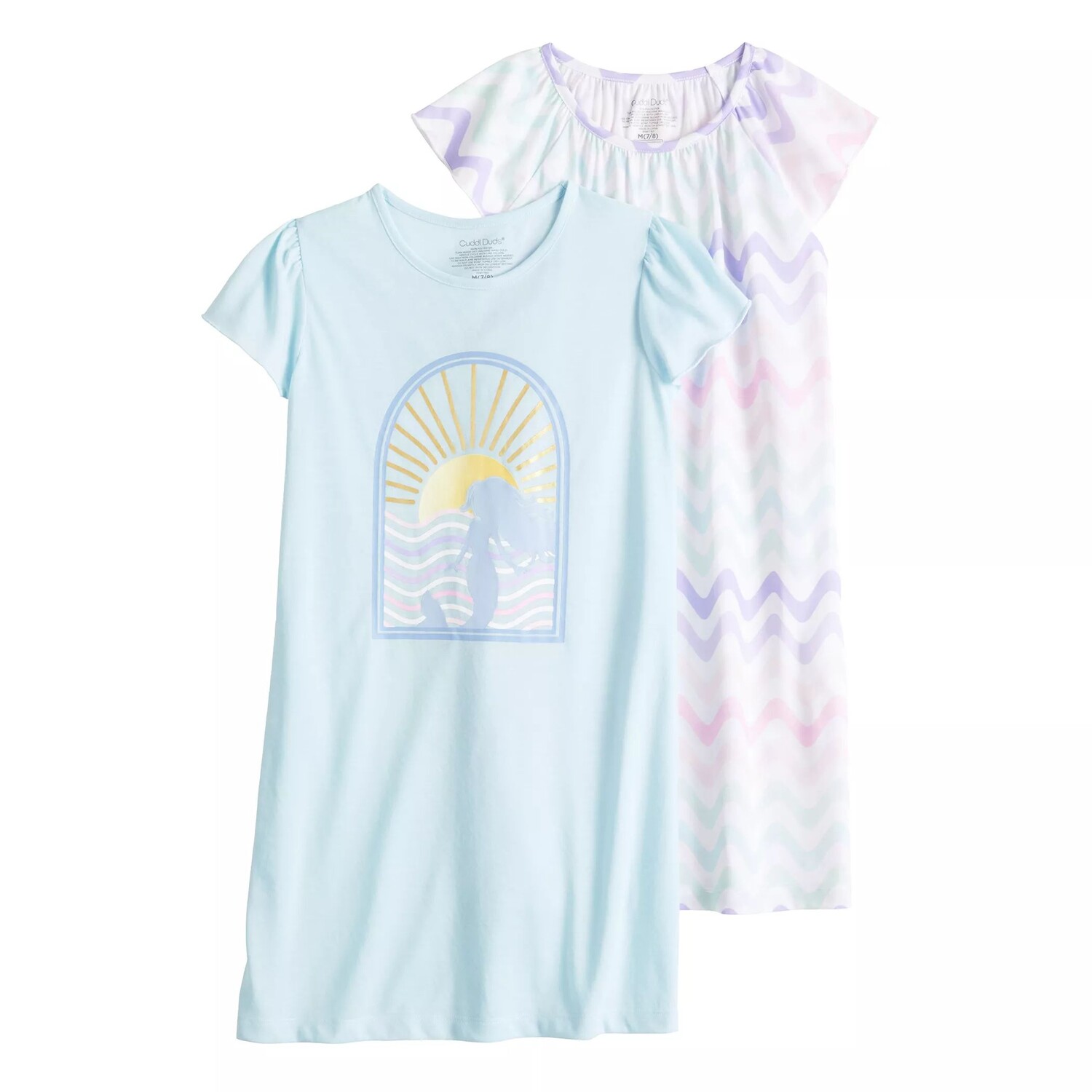

Набор из 2 ночных рубашек Cuddl Duds для девочек 4–12 лет Cuddl Duds