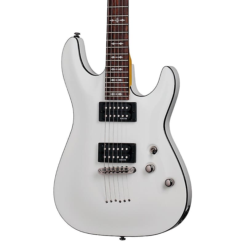 Электрогитара Schecter Guitar Research OMEN-6 Electric Vintage White