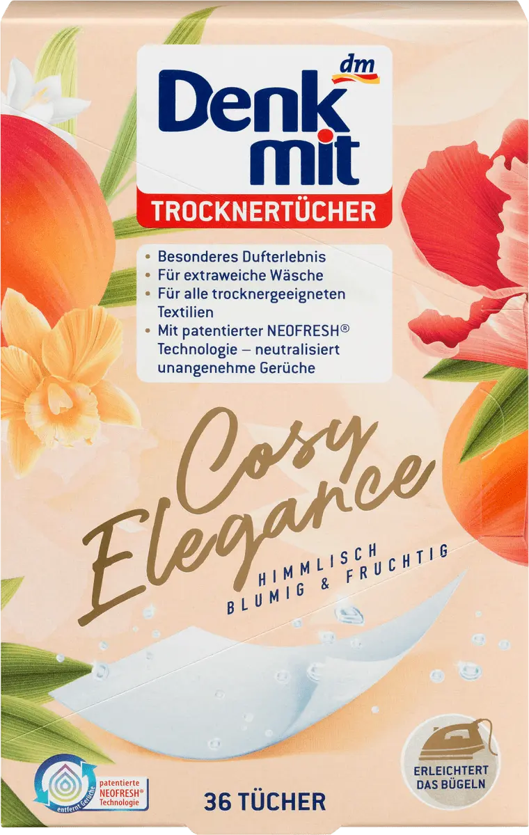 

Листы для сушки Cosy Elegance 36 шт. Denkmit