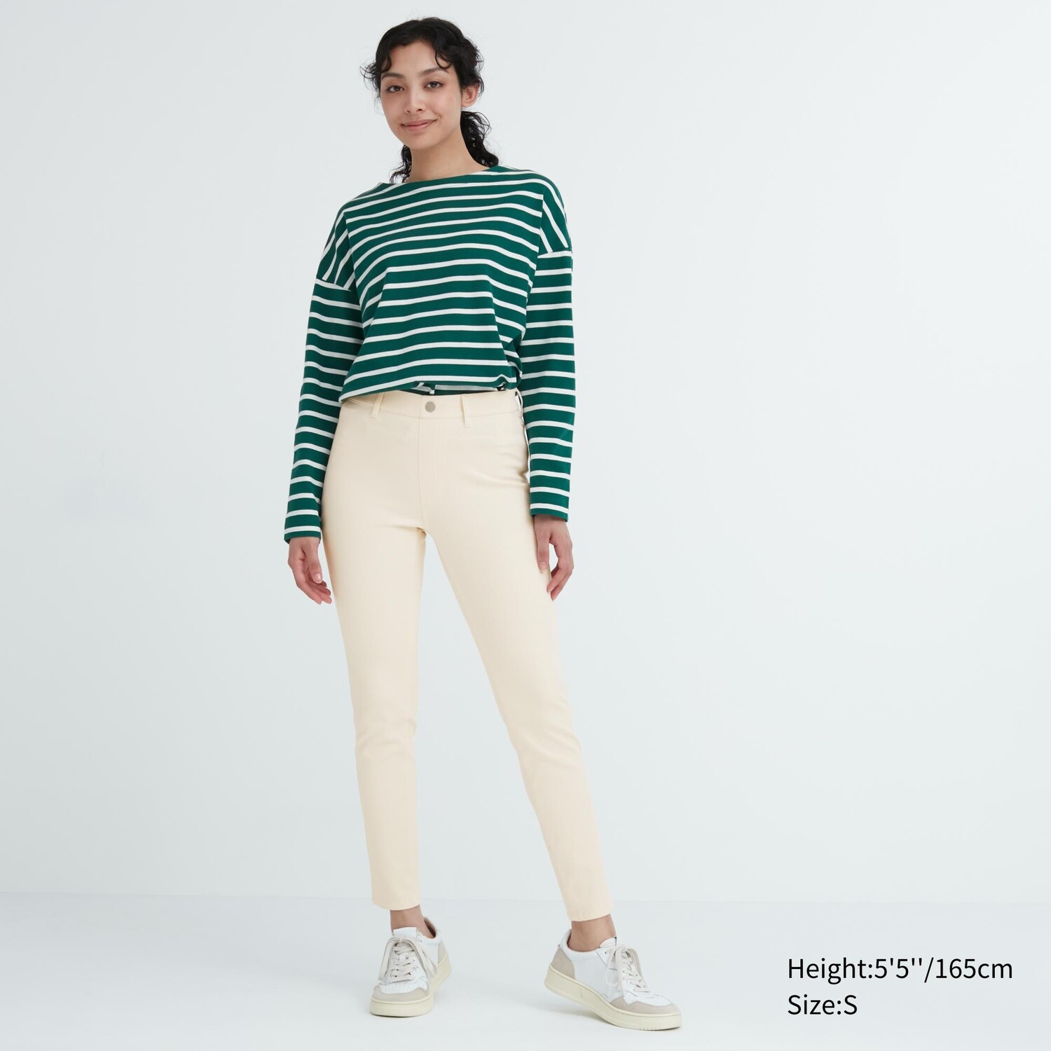 

Леггинсы UNIQLO ультраэластичные, слоновая кость, Бежевый
