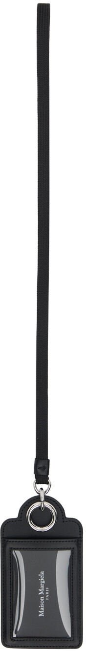 

Черная визитница с четырьмя стежками Maison Margiela, цвет Black