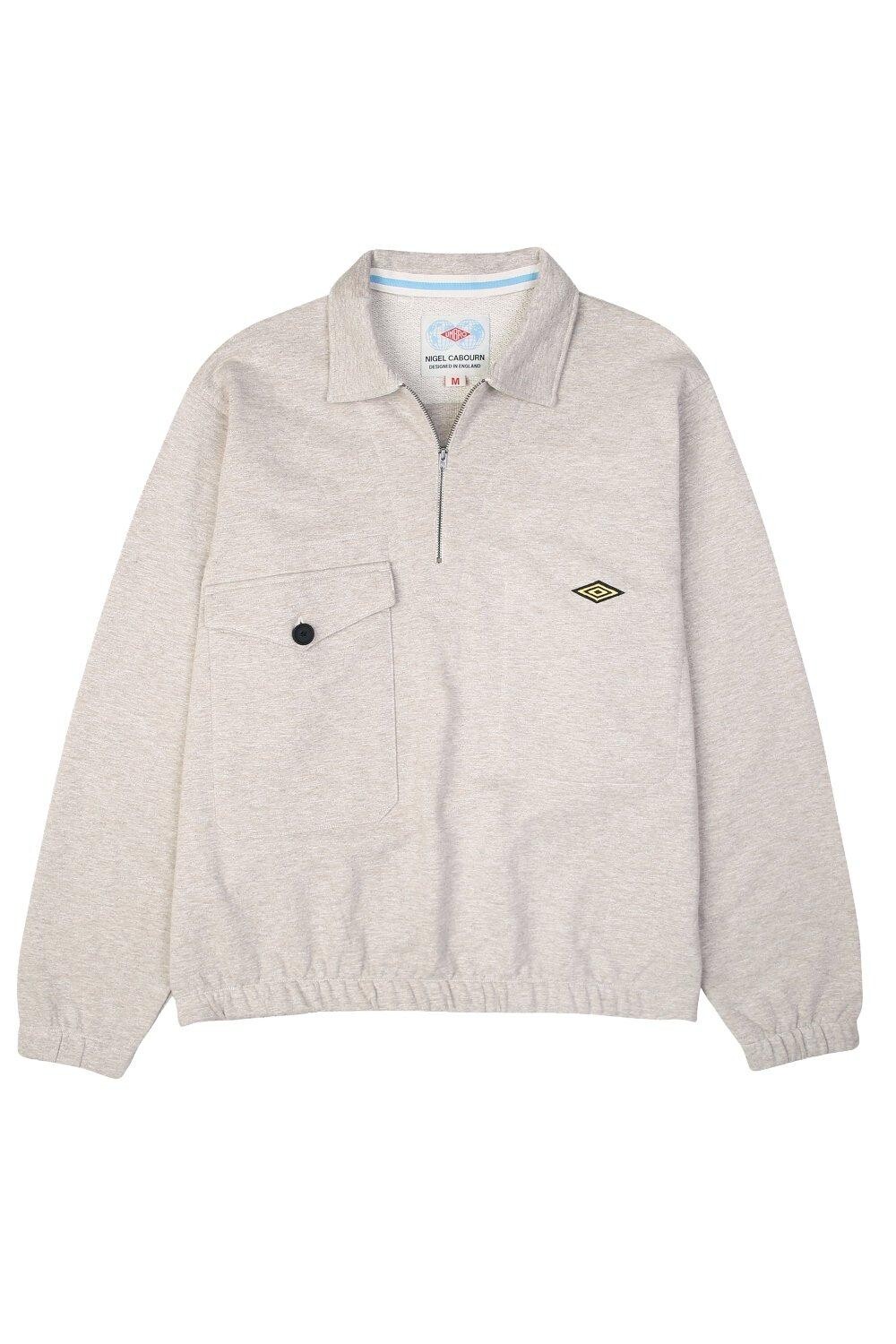 

Тренировочный топ Nigel Cabourn POH Umbro, серый
