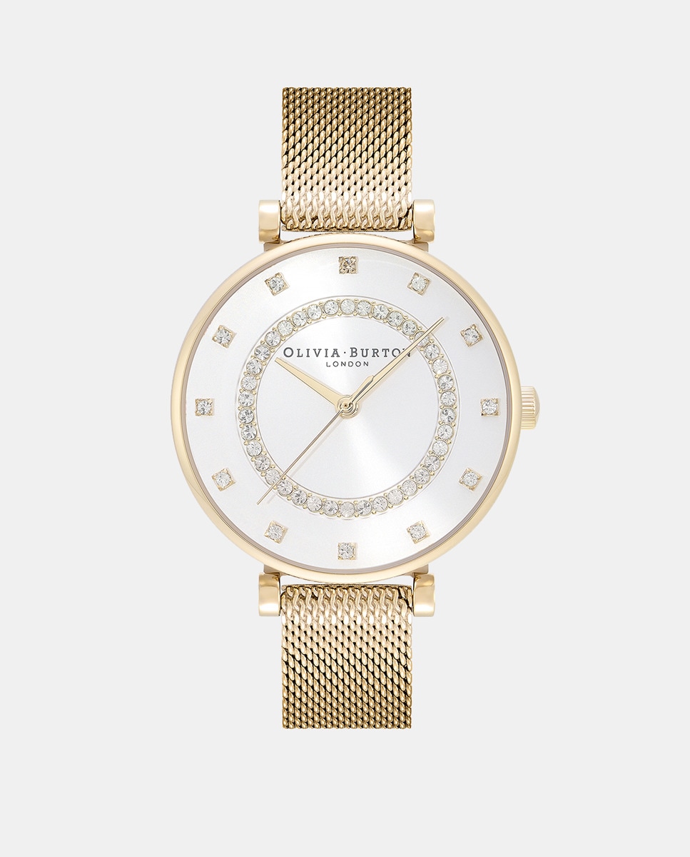 T-BAR 24000005 женские часы из золотой стали Olivia Burton, золотой женские часы floral 24000044 из розовой стали olivia burton розовый