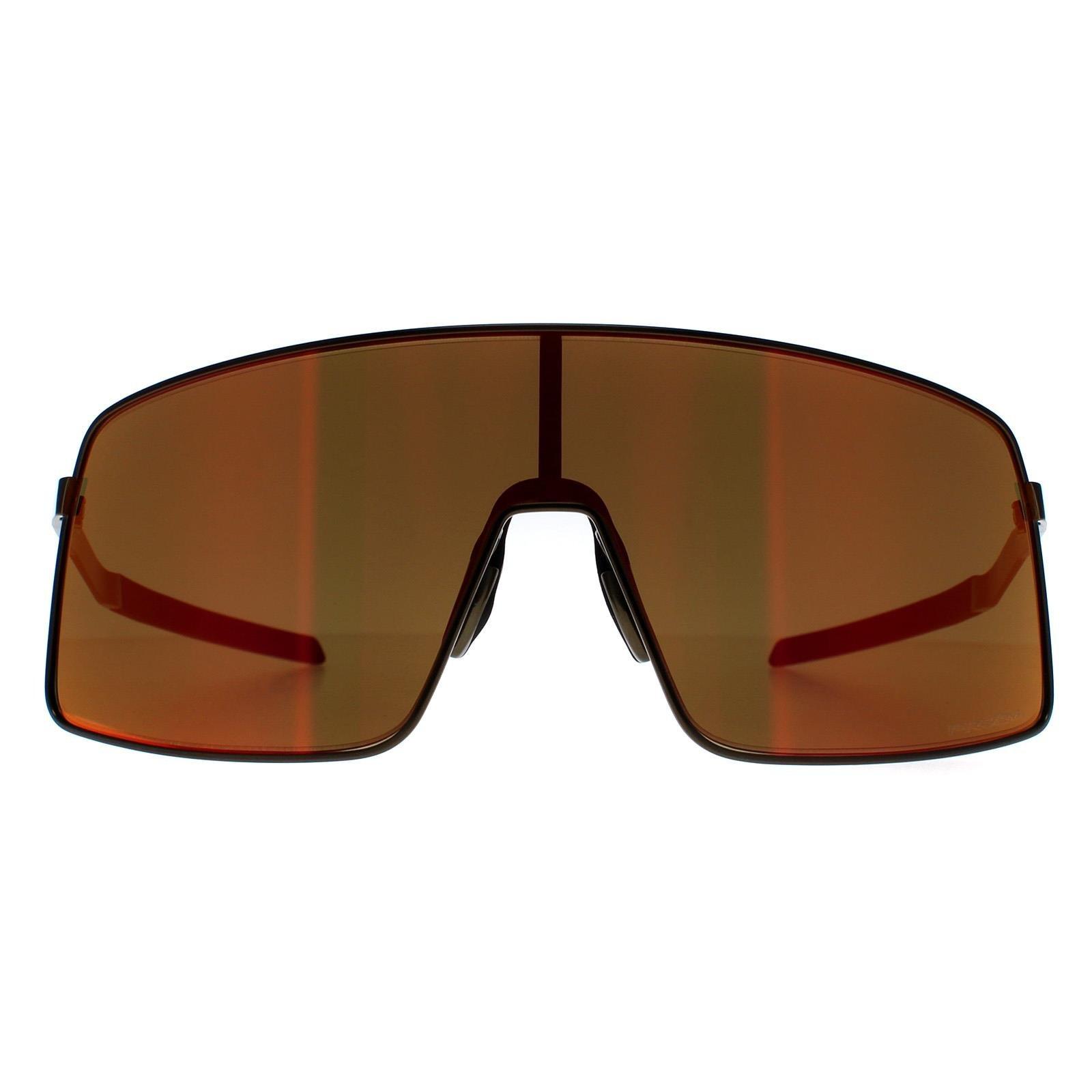солнцезащитные очки scott shield ls с регулируемой носовой накладкой желтый серый Щит Satin Carbon Prizm Ruby Sutro TI Oakley, серый