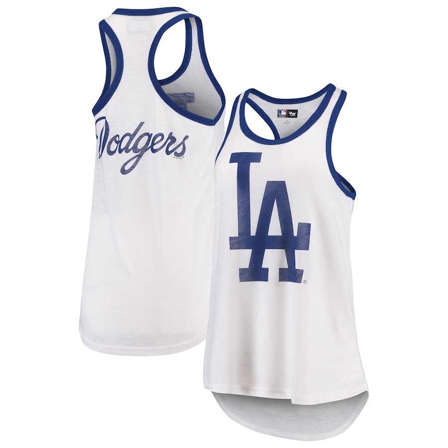

Топ G-III 4Her by Carl Banks Los Angeles Dodgers, белый