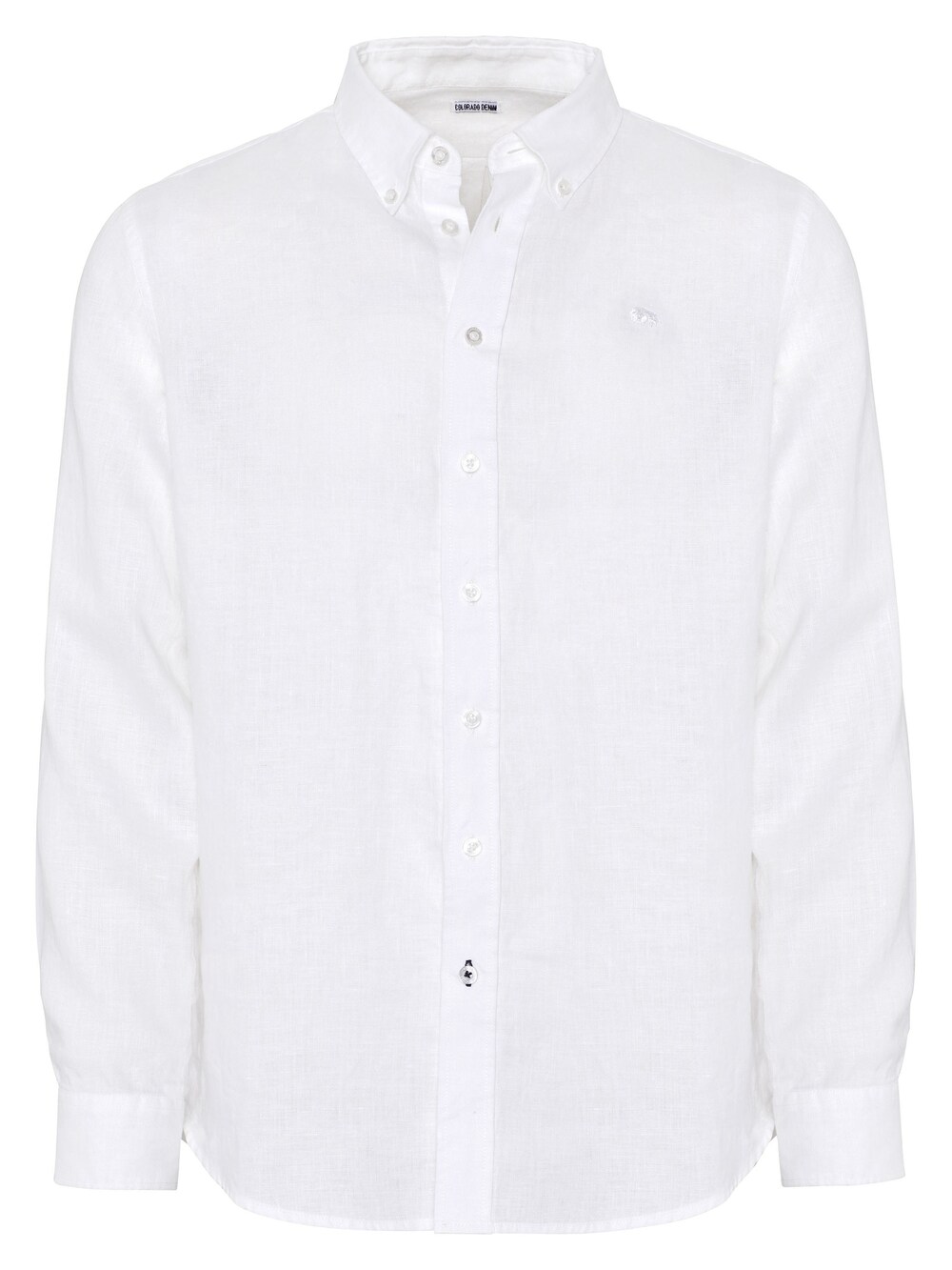 Рубашка на пуговицах стандартного кроя Colorado Denim, белый