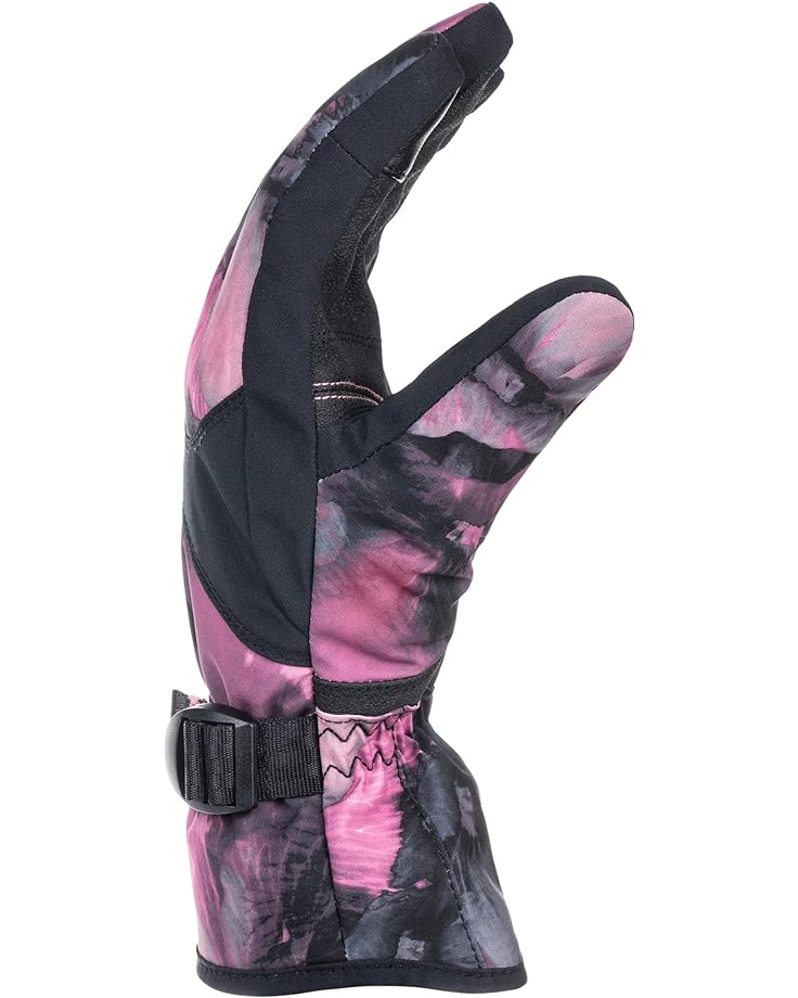 Перчатки Roxy Jetty Snow Gloves, цвет True Black Pansy Pansy