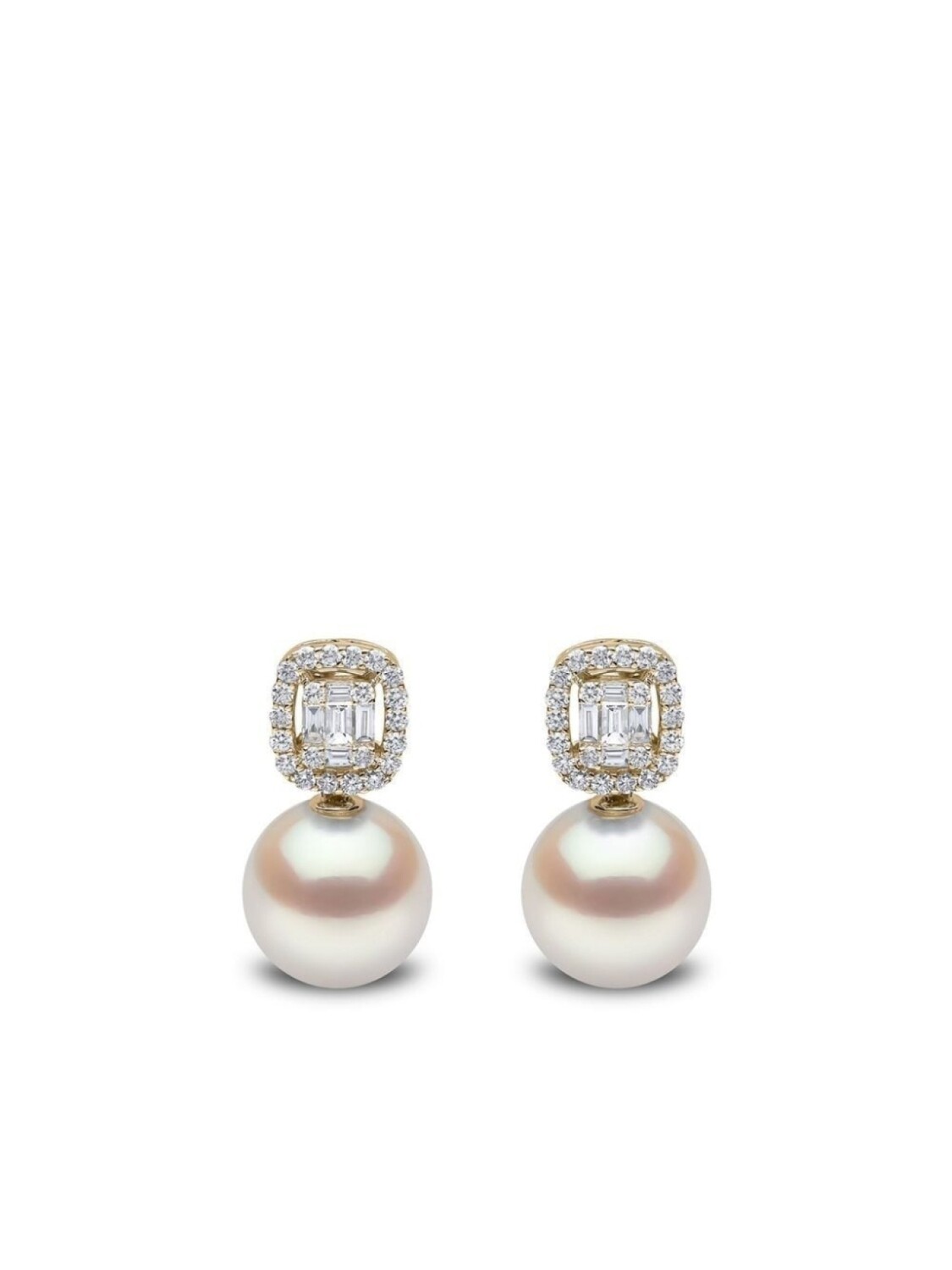 

Серьги Starlight из желтого золота с жемчугом и бриллиантами Yoko London, золотой