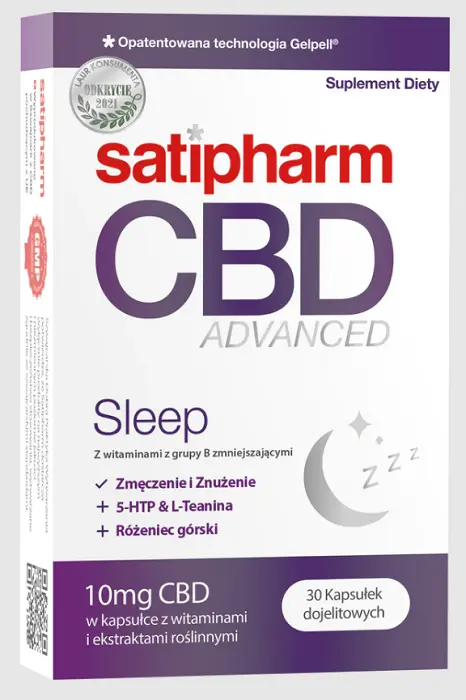 

Satipharm CBD Advanced Sleep Масляные капсулы CBD, 30 шт.