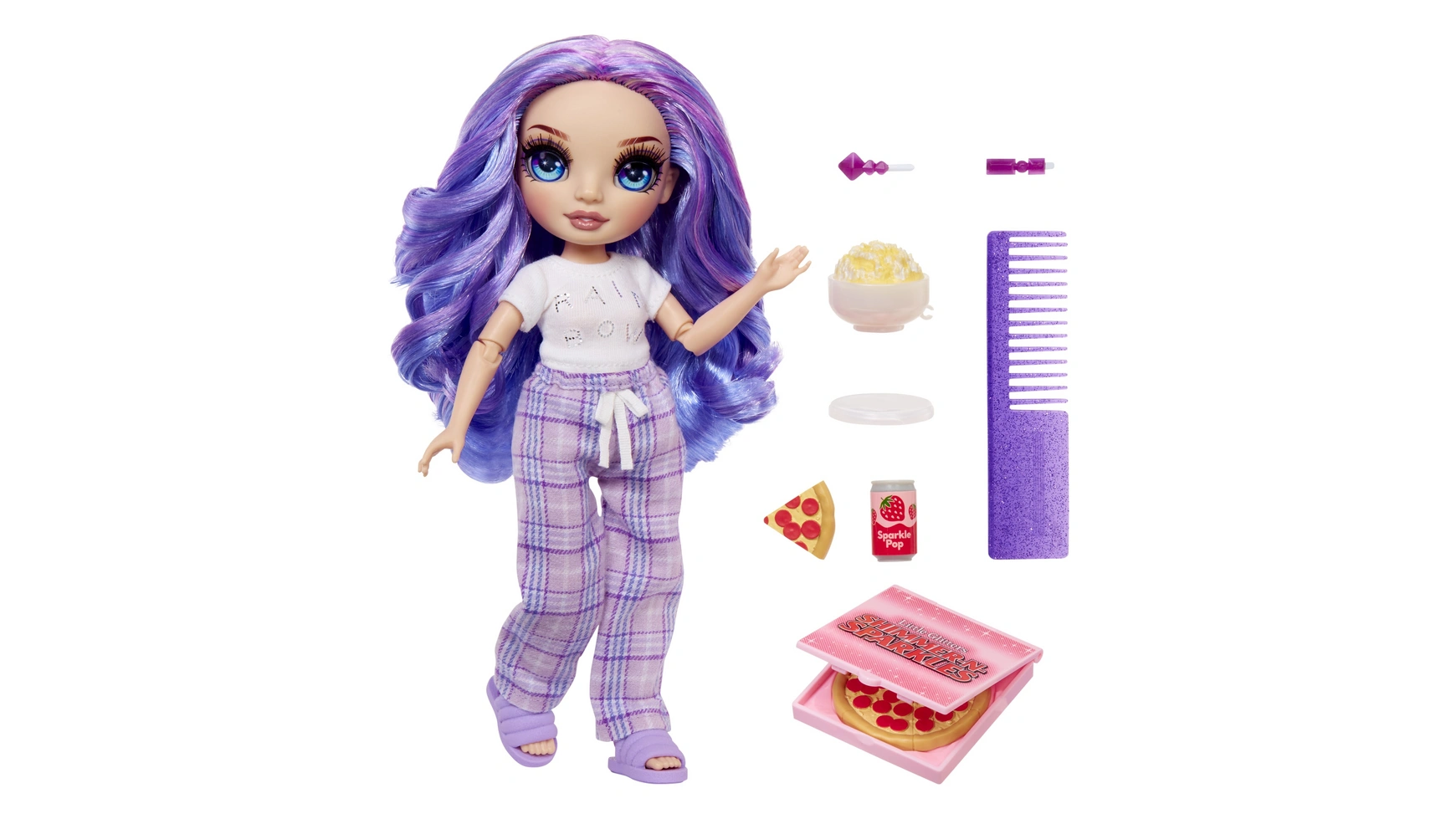 Модная кукла Junior High PJ Party фиолетовый (фиолетовый) Rainbow High