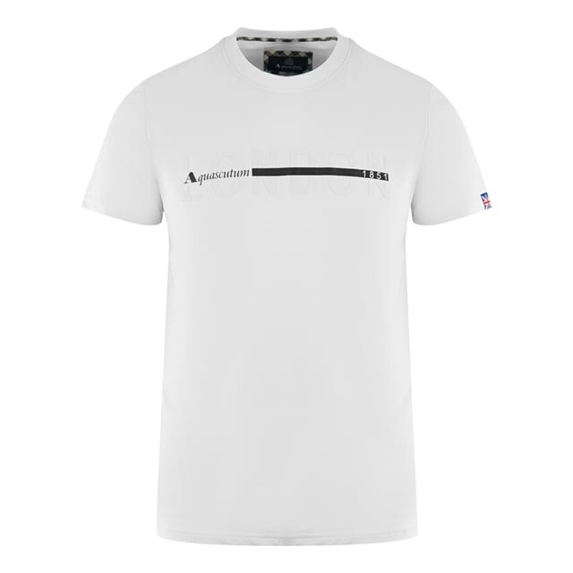 

Футболка с логотипом London 1851 Aquascutum, белый