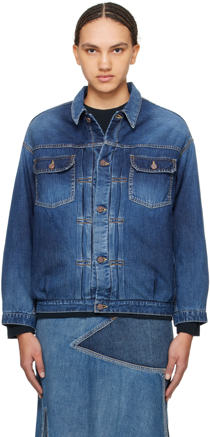 

Синяя джинсовая куртка SS 101XX Visvim