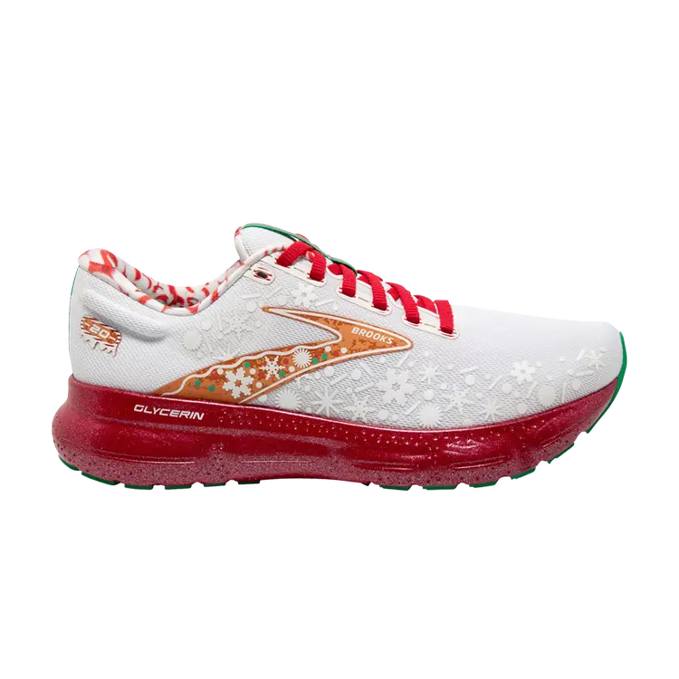 

Кроссовки Brooks Glycerin 20 'Christmas', белый