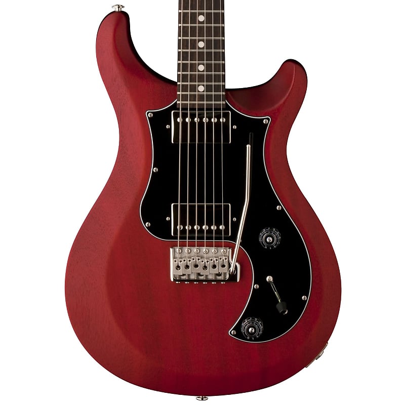 цена Электрогитара PRS Satin S2 Standard 22 Electric Guitar - Vintage Cherry Satin