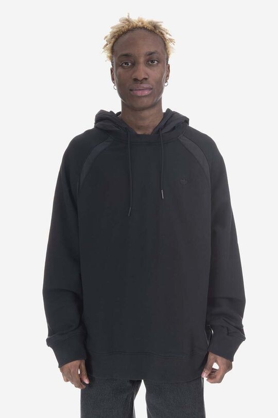 

Хлопковая толстовка Trefoil Essentials Hoodie adidas Originals, черный