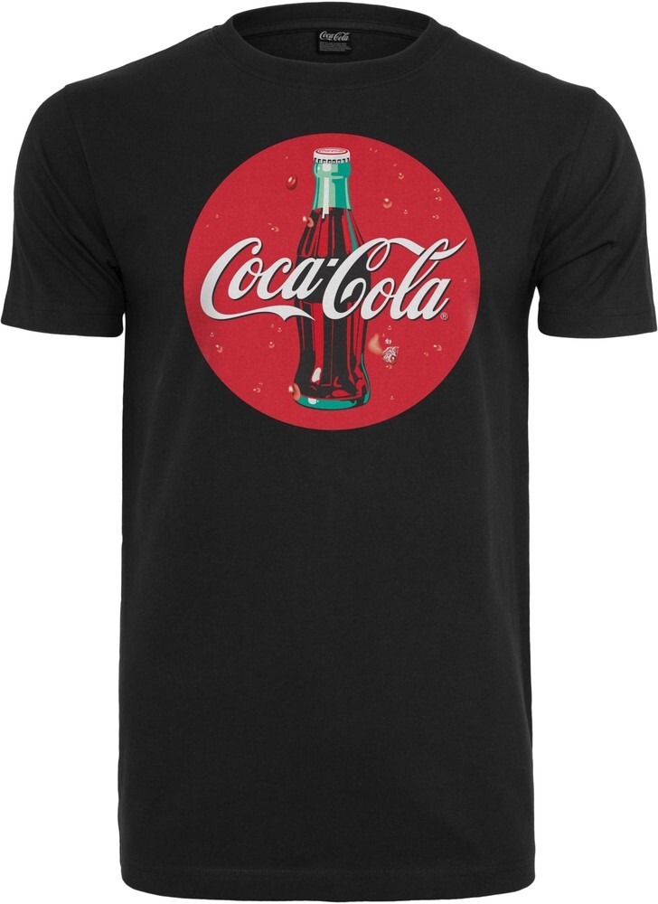 

Футболка Merchcode Coca Cola Bottle Logo Tee, черный