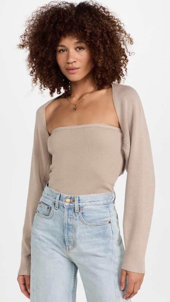 

Блуза Pixie Market Two Piece Shrug Set