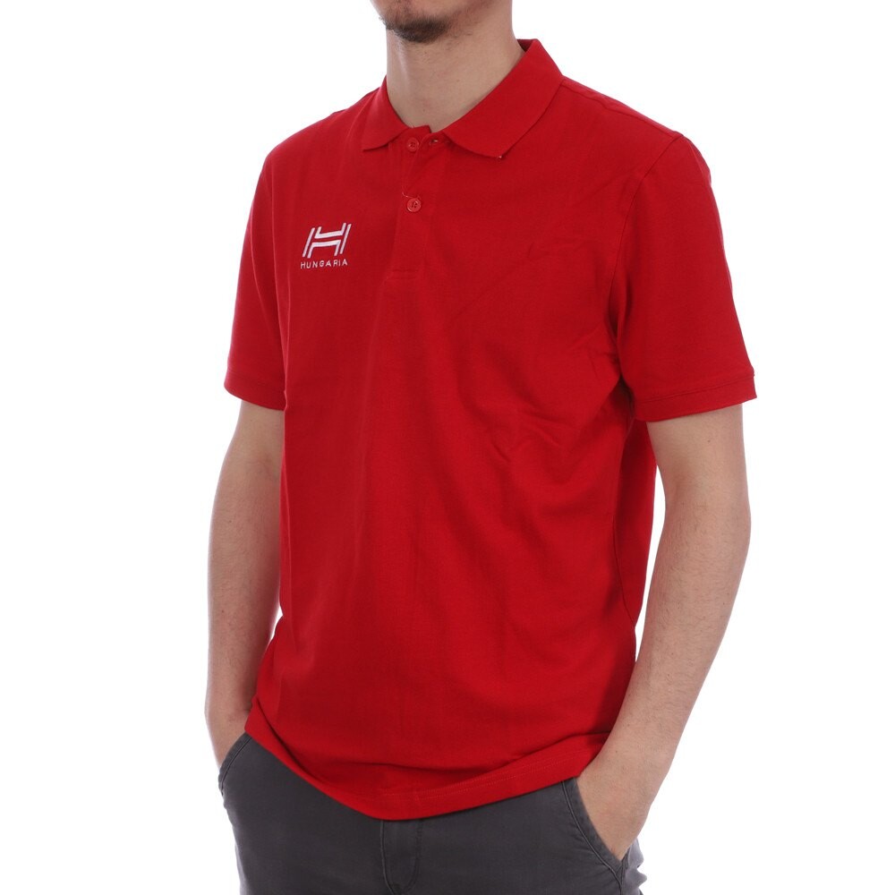 

Поло Hungaria Basic, красный