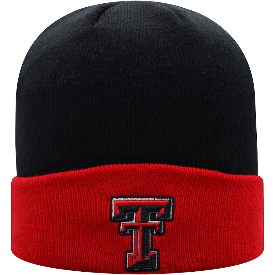 

Шапка Top of the World Texas Tech Red Raiders, черный