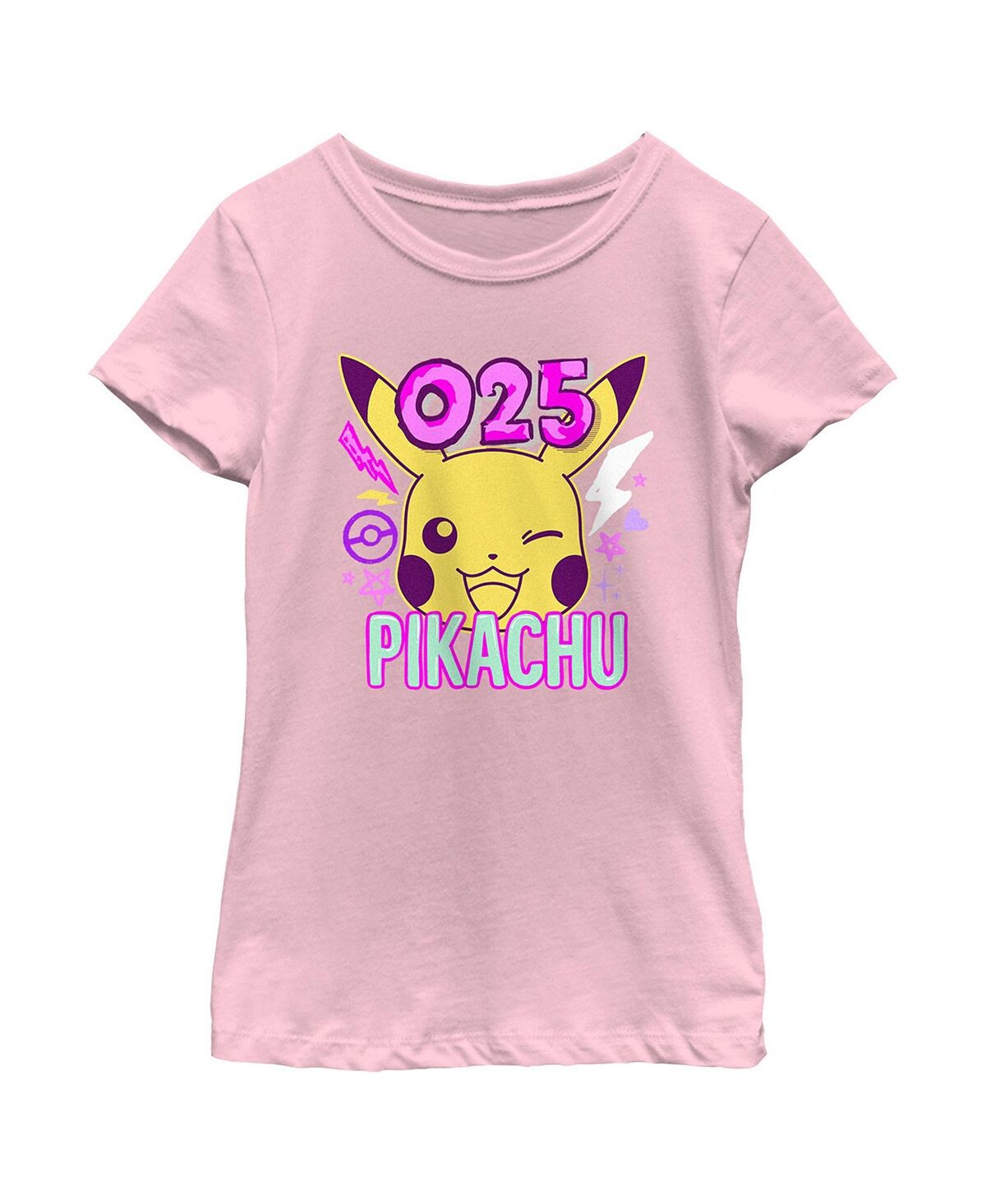 

Детская футболка Pokemon 025 Pikachu для девочек Nintendo