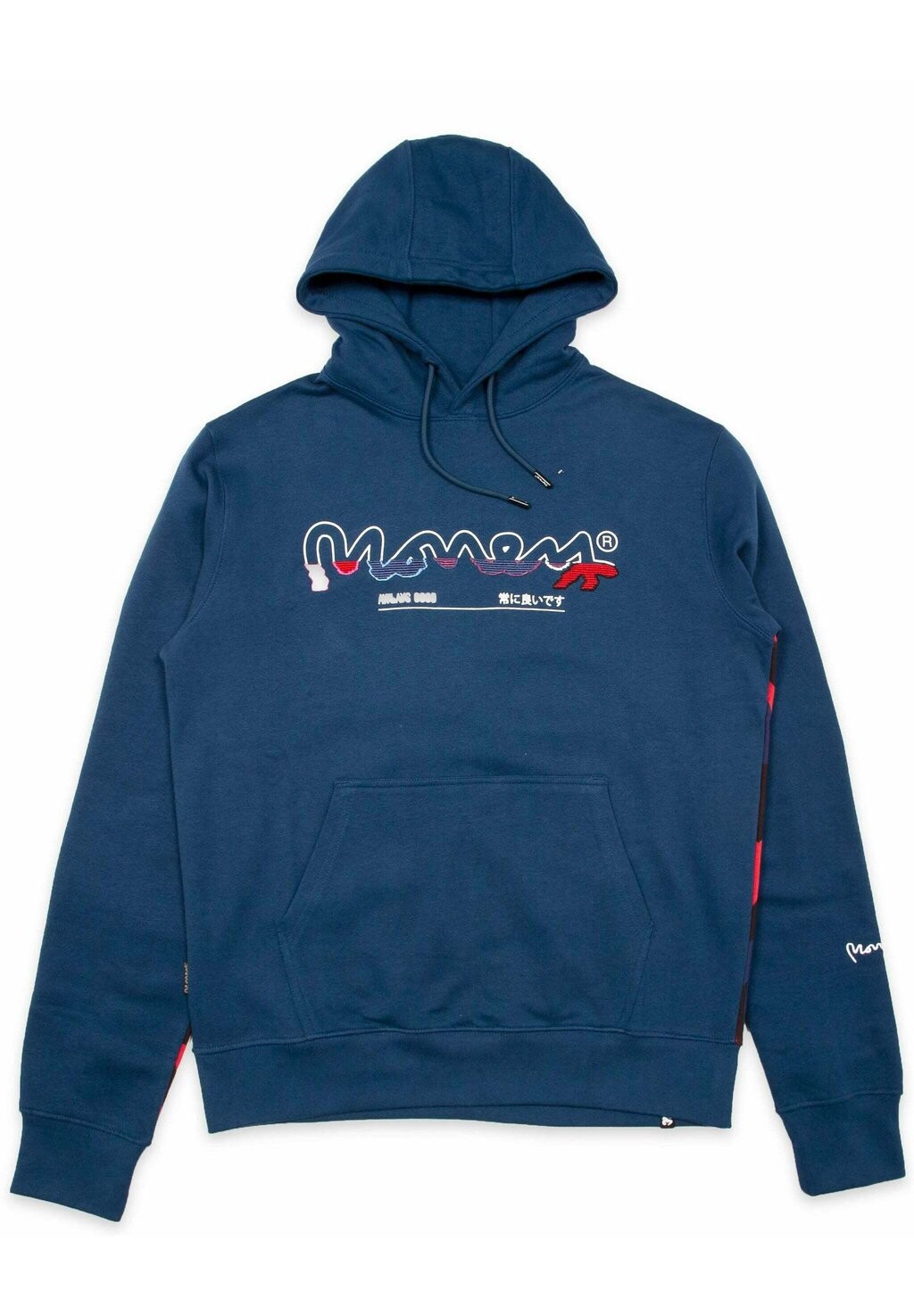 

Толстовка BACK UP MONEY HOODED SWEATSHIRT Money Clothing, цвет blue
