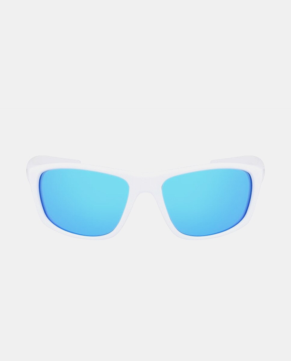 Прямоугольные белые спортивные солнцезащитные очки унисекс с зеркальными линзами Nike, белый пинпоинтер garrett pro pointer at z lynk