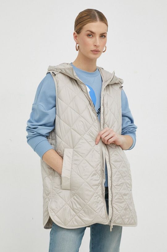 

Жилет Weekend Max Mara, бежевый