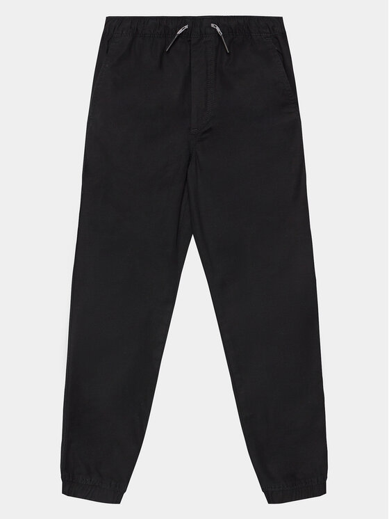 Тканевые брюки стандартного кроя Gap, черный тканевые брюки стандартного кроя gap зеленый