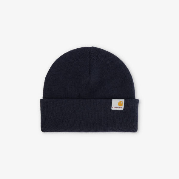 

Шапка Stratus, низкая вязаная шапочка Carhartt Wip, синий