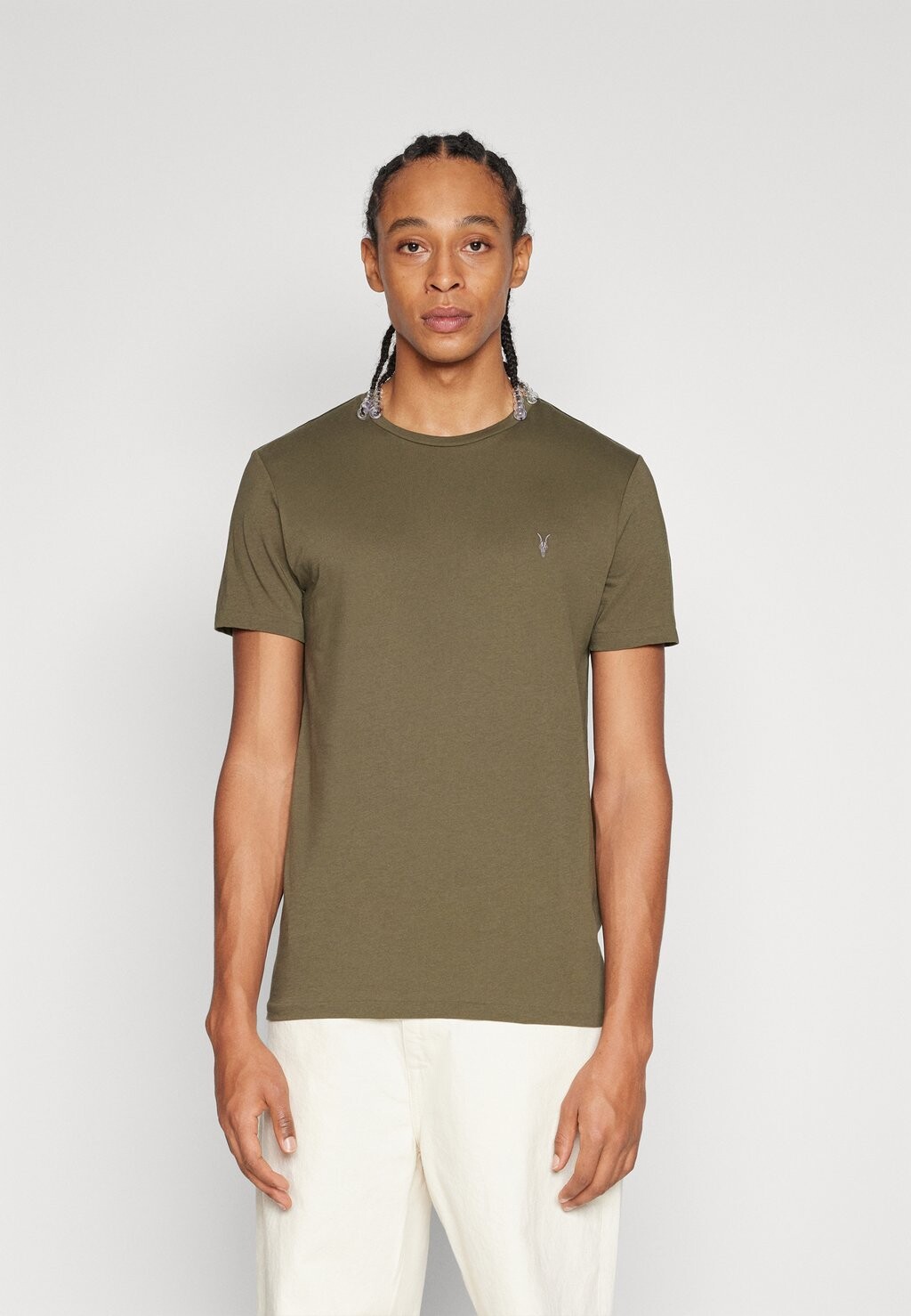

Базовая футболка Tonic Crew AllSaints, цвет sorghum green