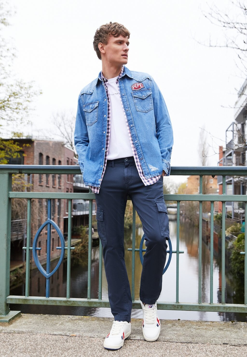 

Брюки карго Sean Pepe Jeans, цвет dulwich