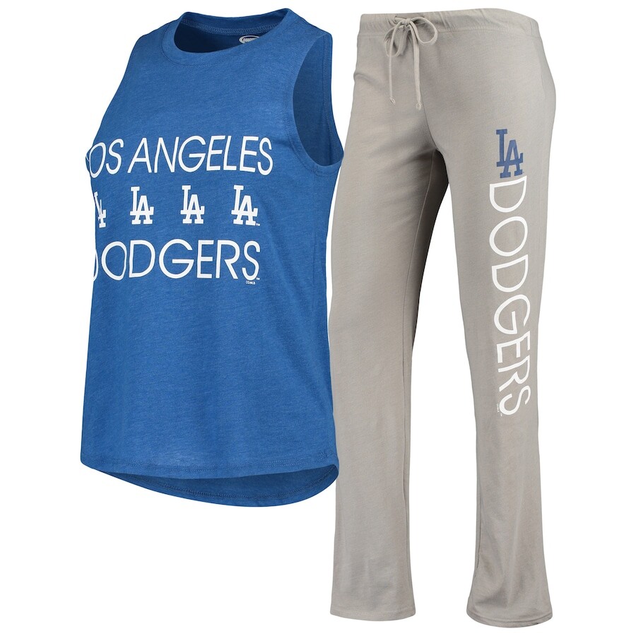 

Пижамный комплект Concepts Sport Los Angeles Dodgers, серый
