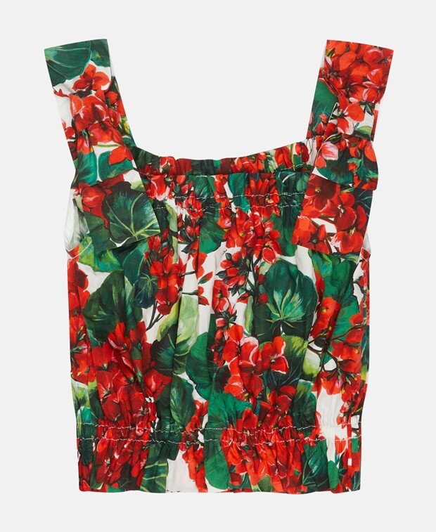 

Топ без рукавов Dolce & Gabbana, бордо