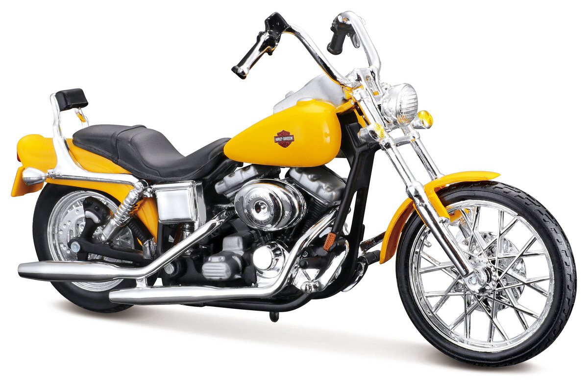 

Maisto, модель мотоцикла Harley Davidson 2001 fxdwg Dyna Wide Glide