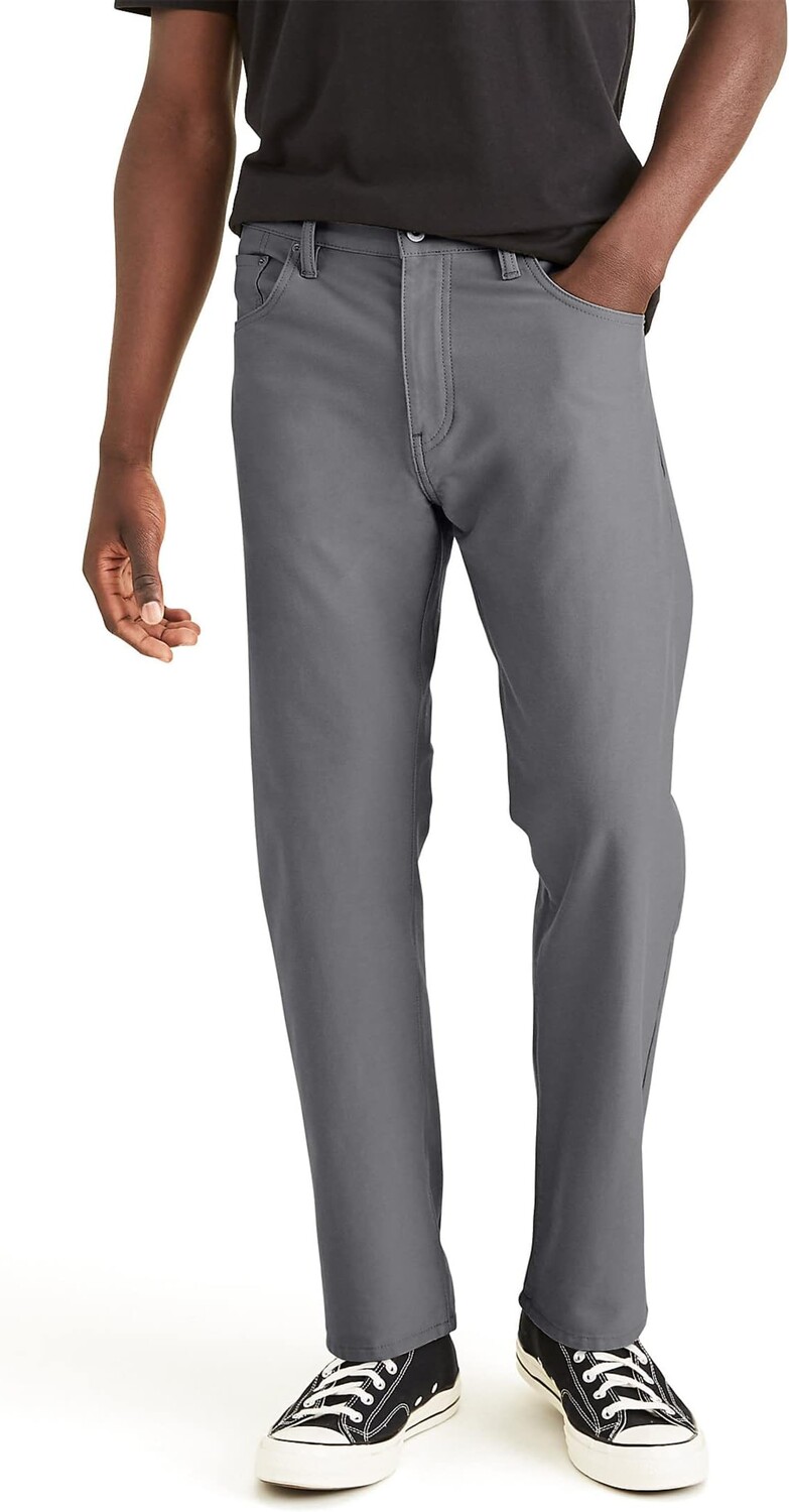 

Джинсовые брюки прямого кроя Smart 360 Knit Comfort Knit Dockers, цвет Burma Grey